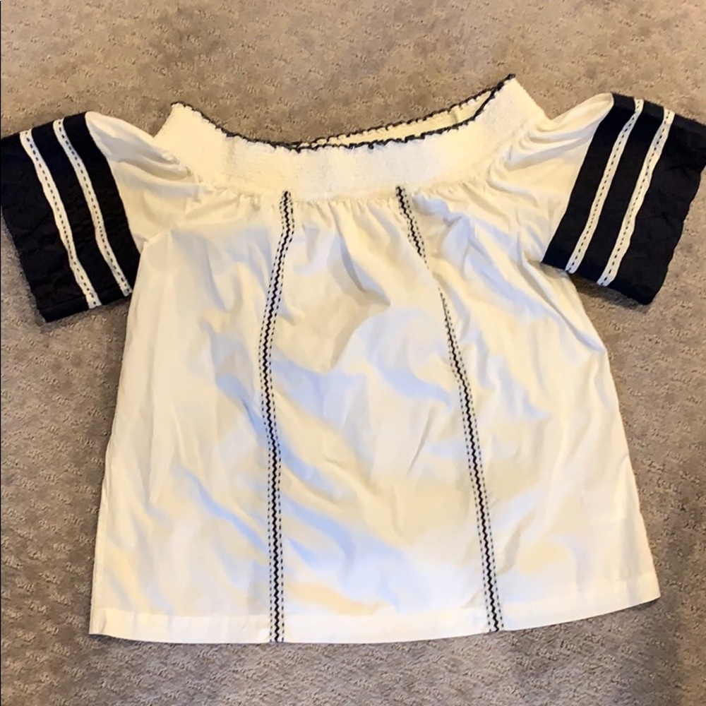 Tory Burch Portia Off the Shoulder Top